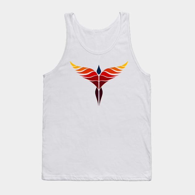 Eagle of Fire Tank Top by FAT1H